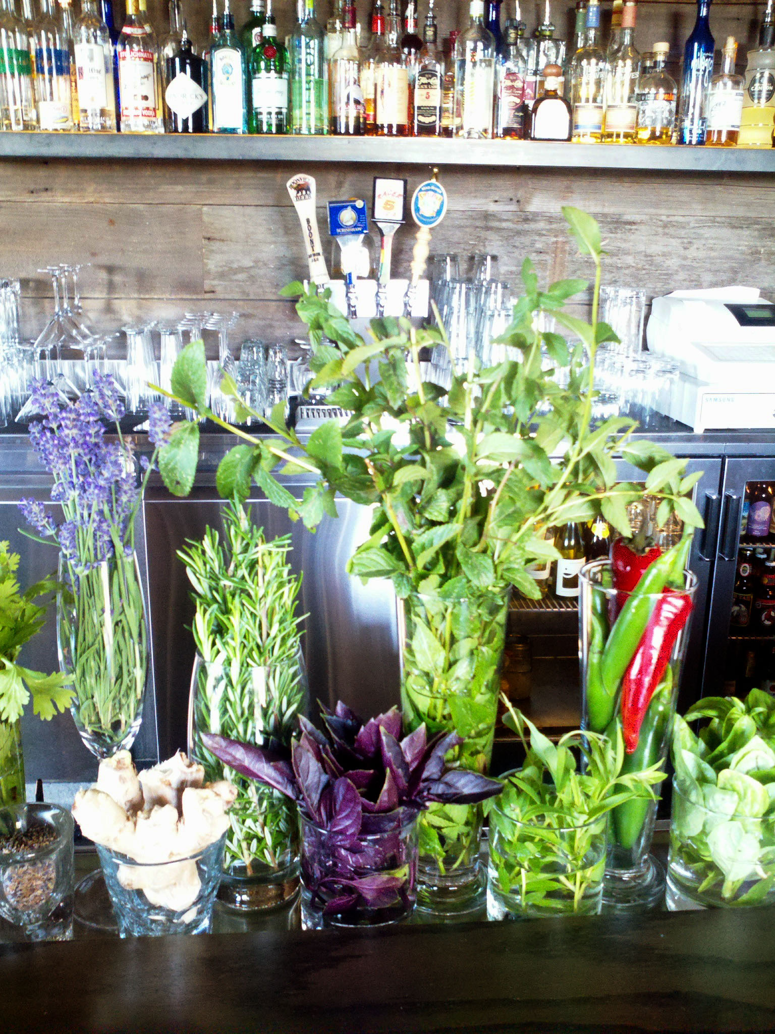 Farm-fresh cocktails. No joke.