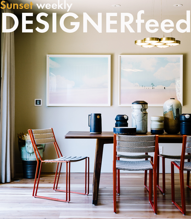 Designer Feed: rugs, vintage bathrooms, and pillows for days