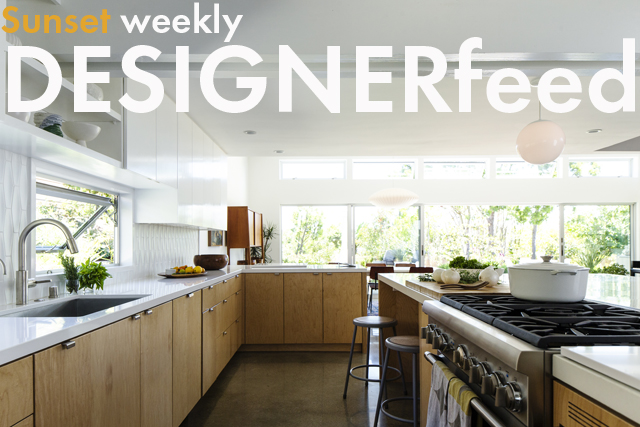 Designer feed: pattern, projects, and a celeb on a pillow