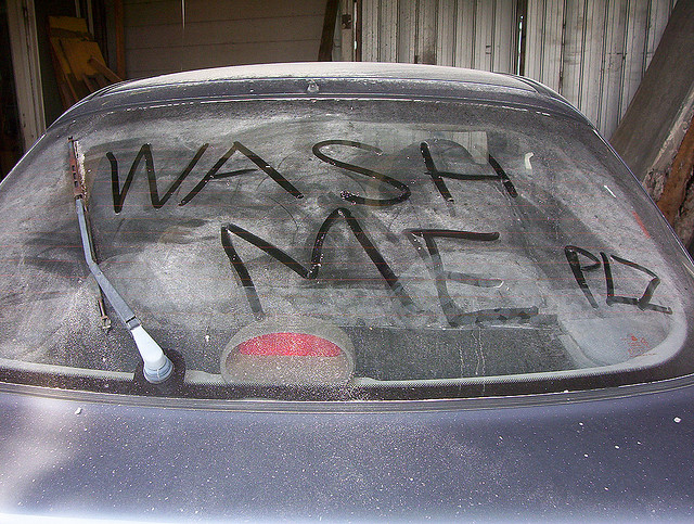How to wash your car with less than a cup of water