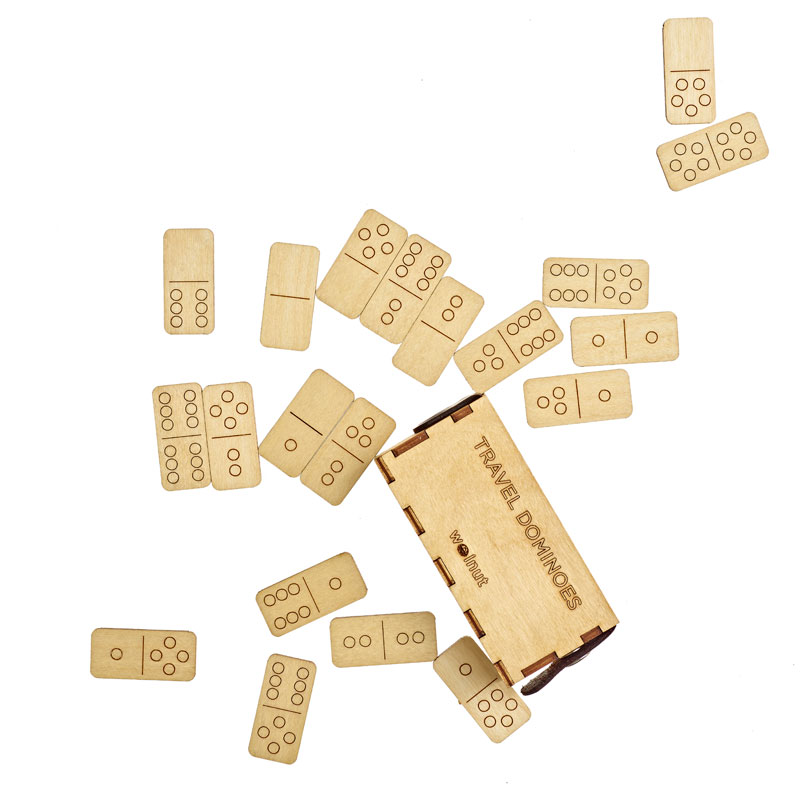 Day 5: Walnut Studiolo’s Travel Dominoes