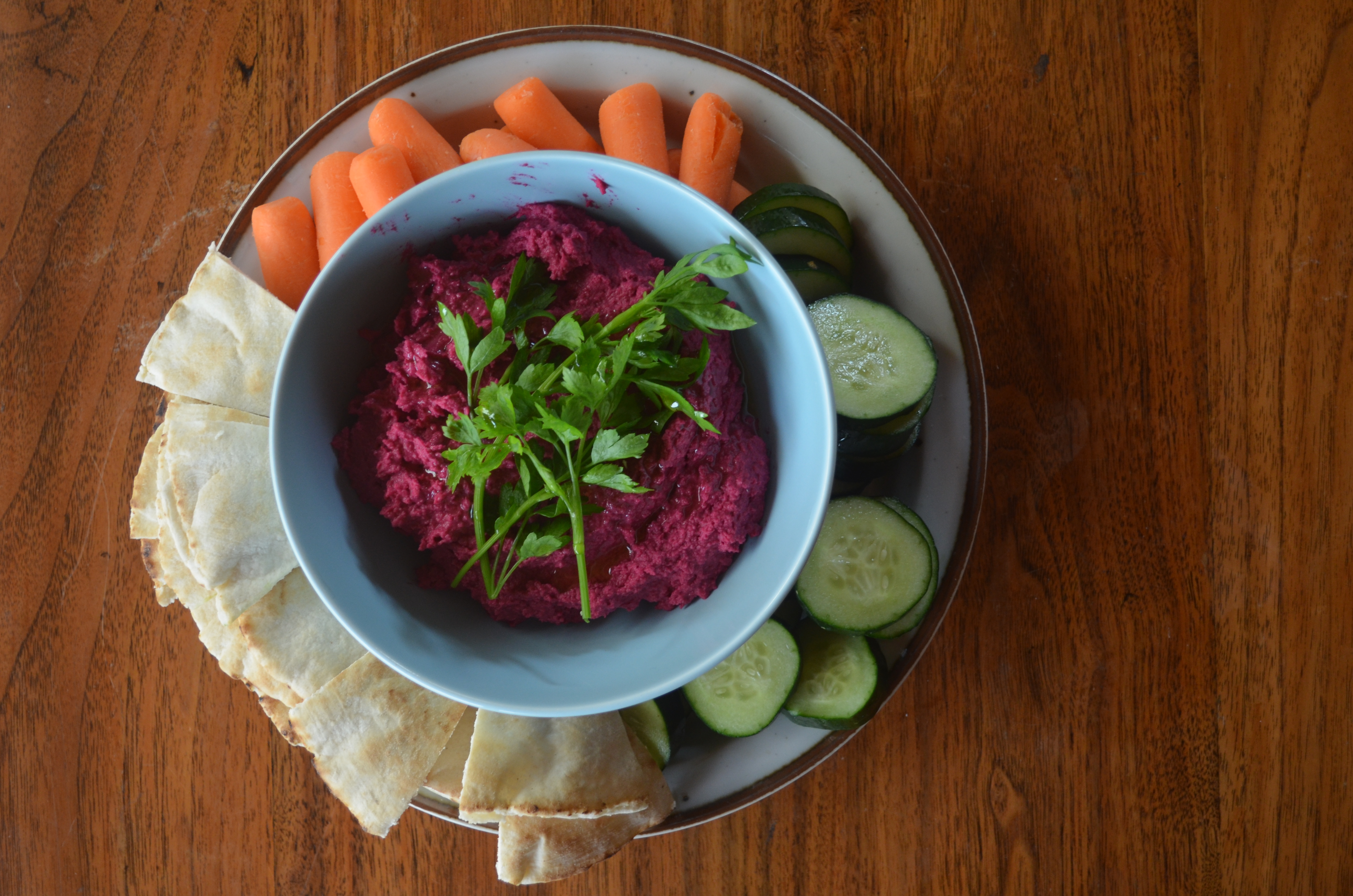 Shocking-Pink Beet Hummus from The Picnic
