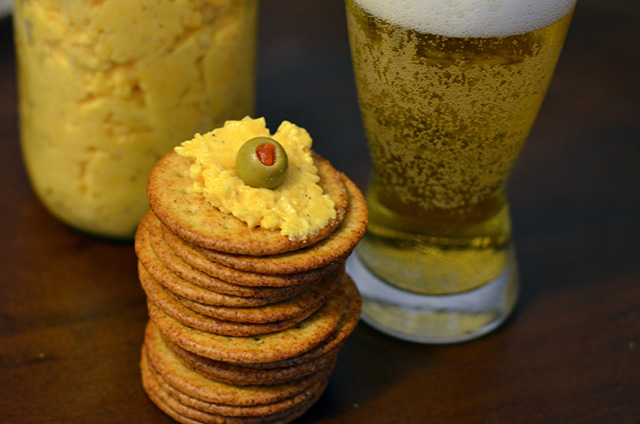 Beer cheese spread from Heartlandia