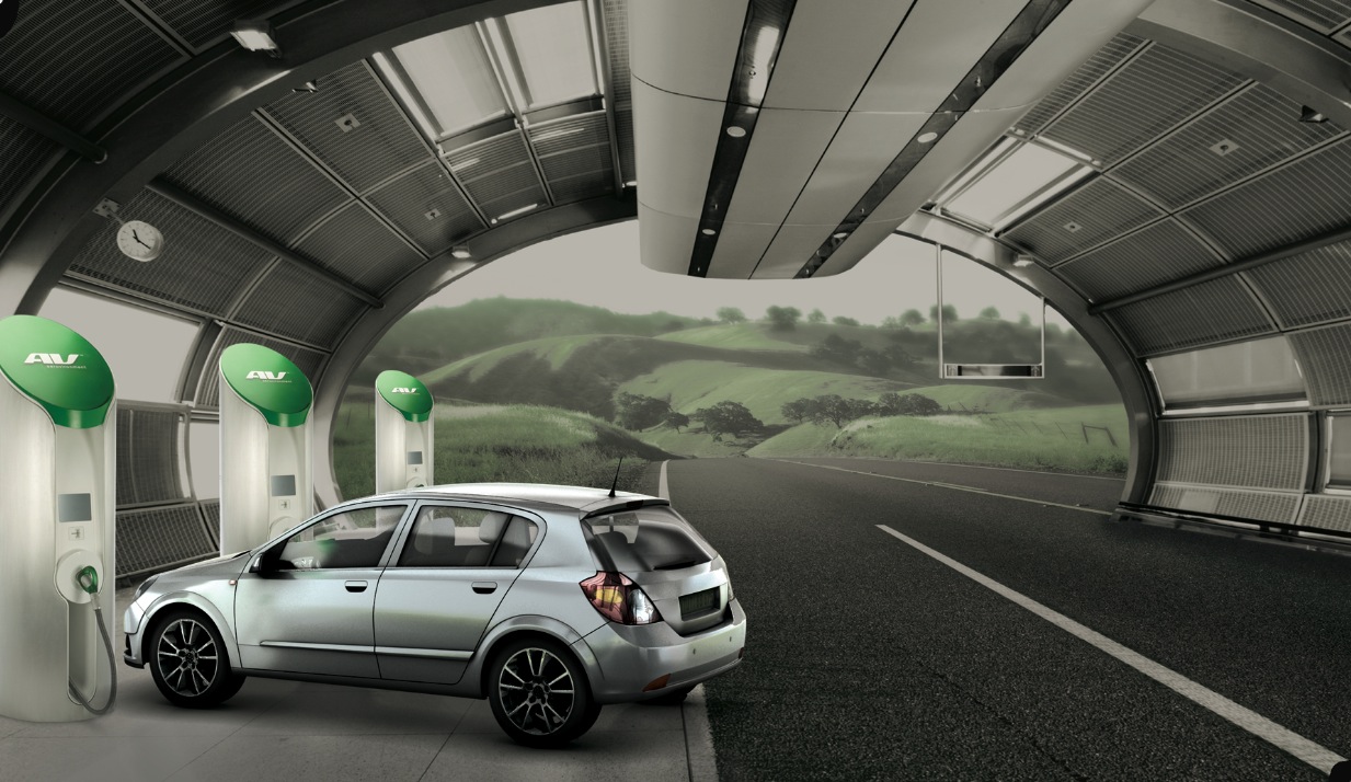 The electric car road trip of the future