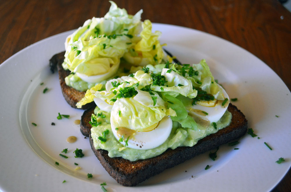 Smashed Avocado Toast from Huckleberry
