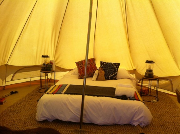 Glamping in the Vineyard