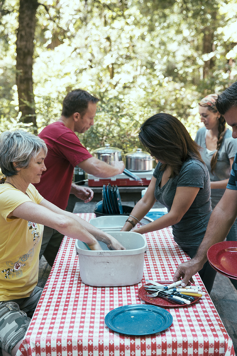 Camp Sunset: How to Wash Dishes—and Leave No Trace