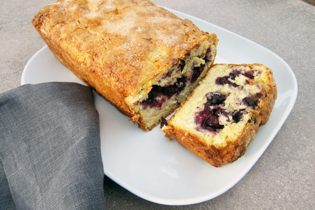 Fresh Blueberry Brioche from Huckleberry