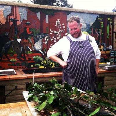 Technique: Grilled Salmon in a Bay Laurel Cage