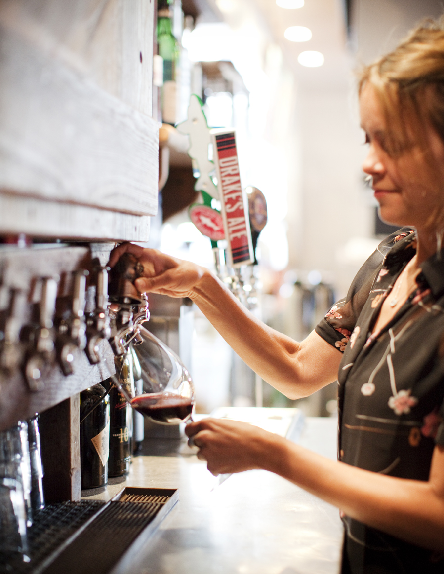 Wines on tap revolution
