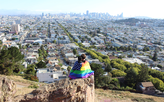 The West celebrates same-sex marriage