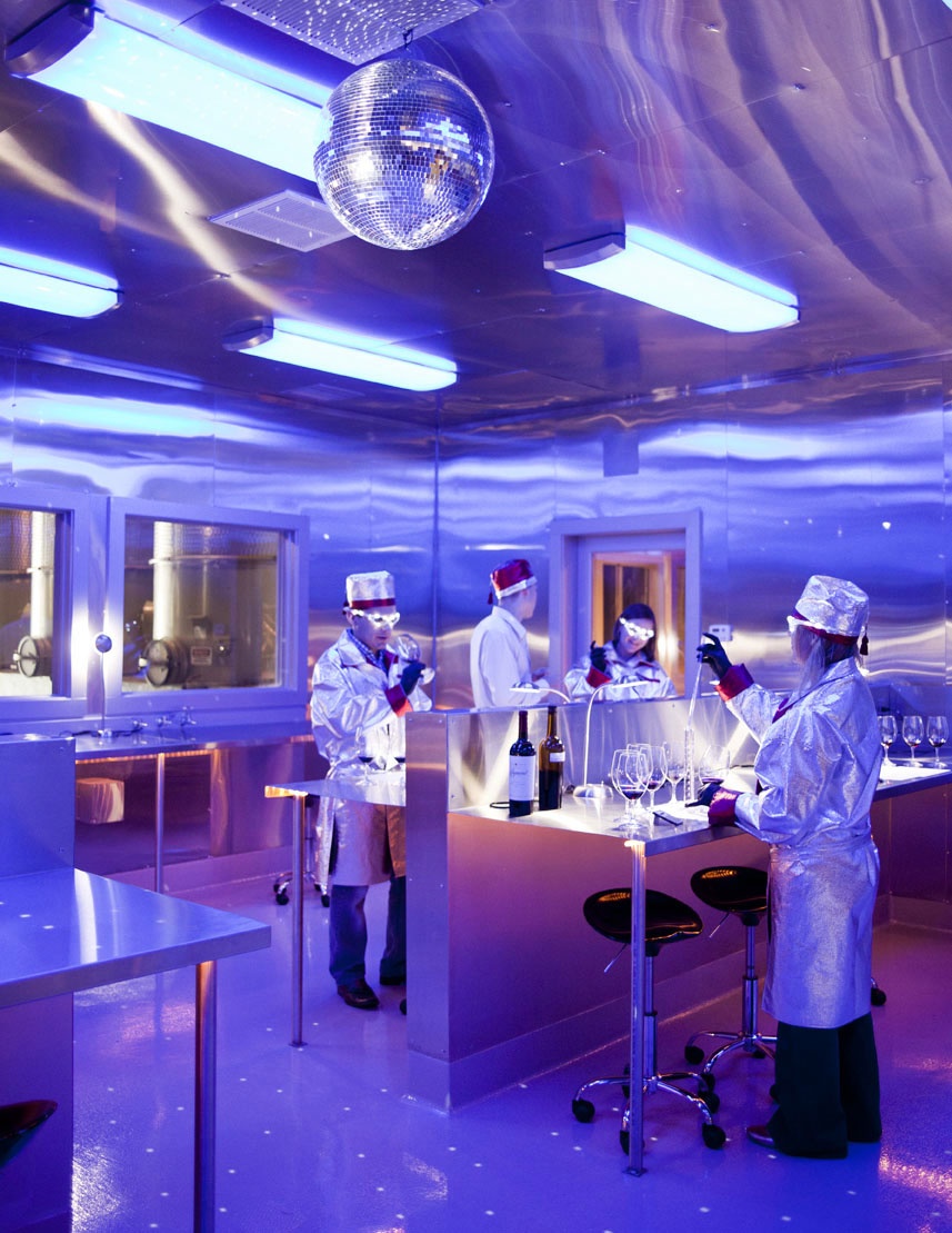 A show-stopping Napa tasting room