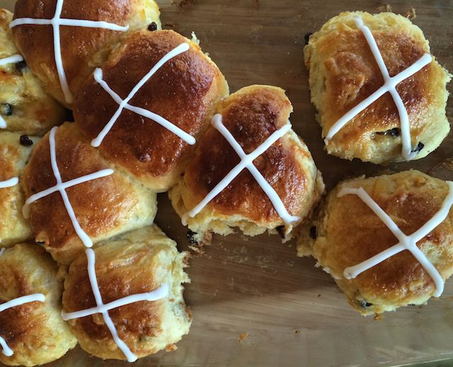Crazy-Good Hot Cross Buns, Made Easy