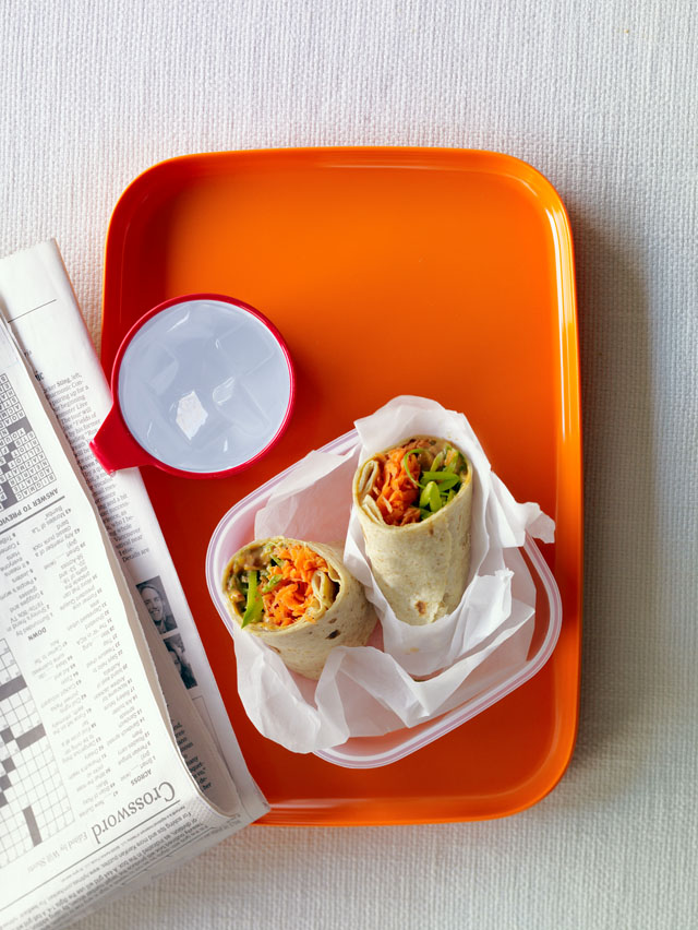 4 delicious wraps for a back-to-school lunch