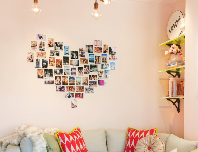 How to design a family photo wall