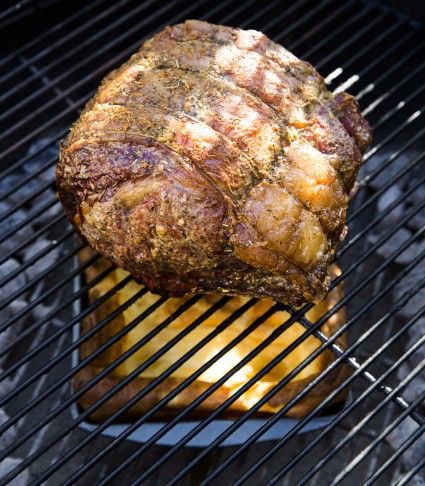 Cookbook Sneak Peek: Grilled Prime Rib and Yorkshire Pudding