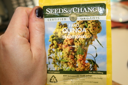 Never plant quinoa in September