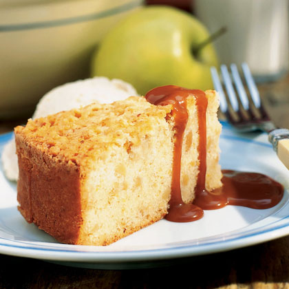 Apple-Almond Browned Butter Cake