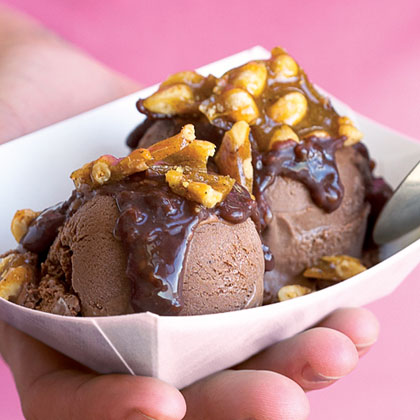 Hot Fudge Piñon Sauce