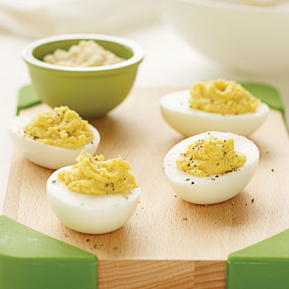 Hummus Deviled Eggs
