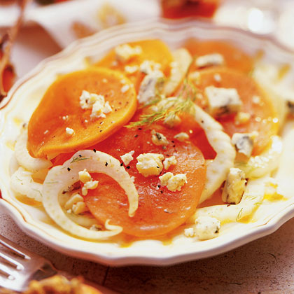 Persimmon-Fennel Salad