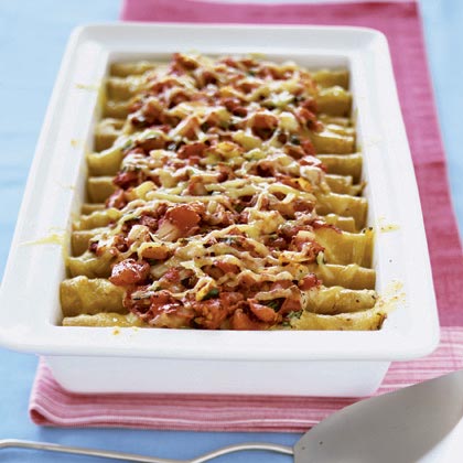 Turkey Enchiladas with Sour Cream