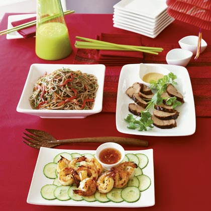 Hoisin Pork with Hot Mustard