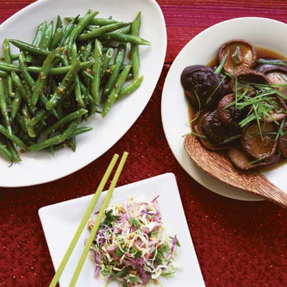 Soy-Braised Mushrooms