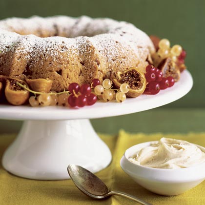 Brown-Butter Figgy Pudding