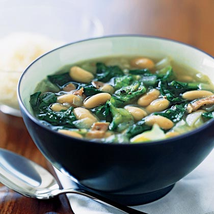Escarole and White Bean Soup
