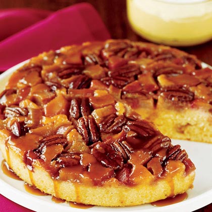 Rhubarb Upside-Down Cake