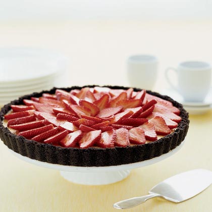 Mascarpone Tart with Strawberries