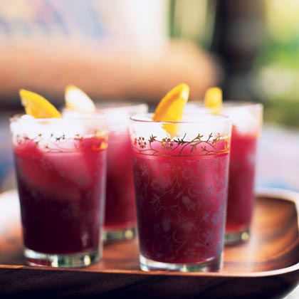 Pomegranate-Orange Cooler