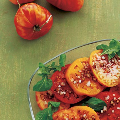 Tomatoes with Balsamic Vinaigrette