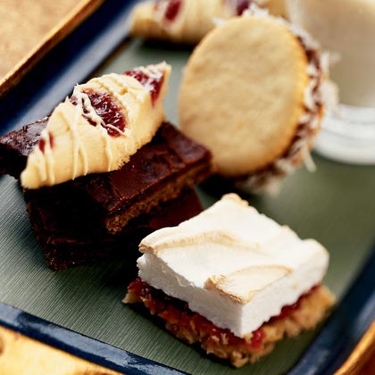 Mocha-Marmalade Shortbread Bars