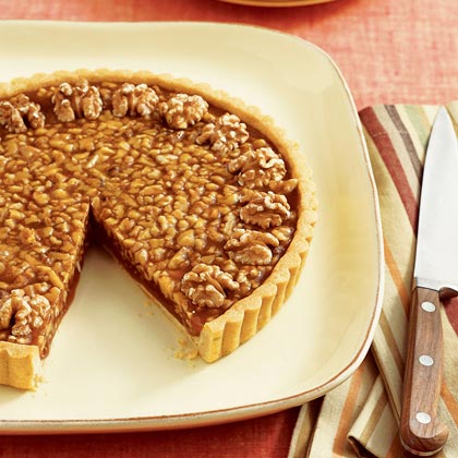 Walnut-Caramel Tart
