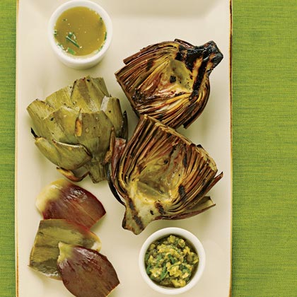 Grilled Artichokes