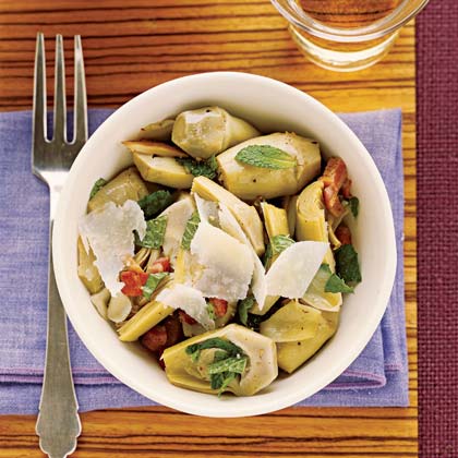 Sautéed Baby Artichokes