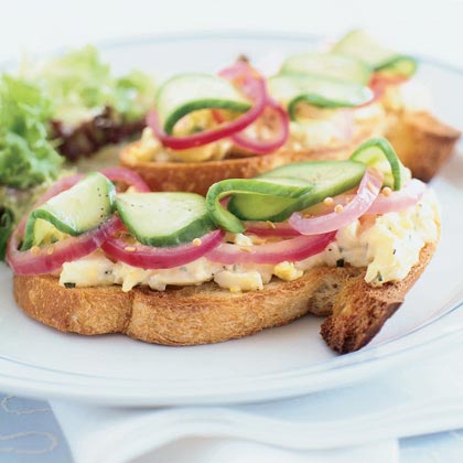 Sumptuous Egg Salad Sandwiches