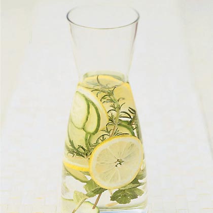 Herb-infused Spa Water Herb-infused Spa Water