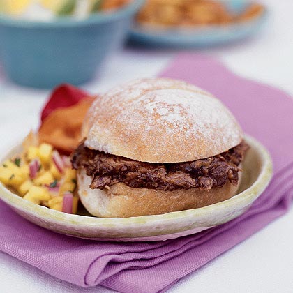 Spiced Pulled Pork Sandwiches