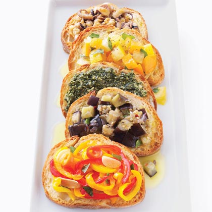 Tomato and Basil Bruschetta