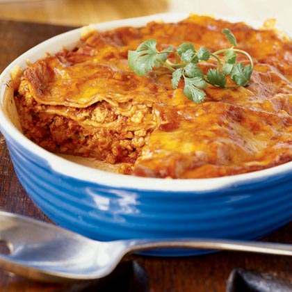 Turkey Enchilada Casserole