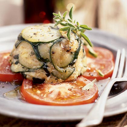 Zucchini Timbales