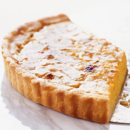 Kabocha-Leek Tart
