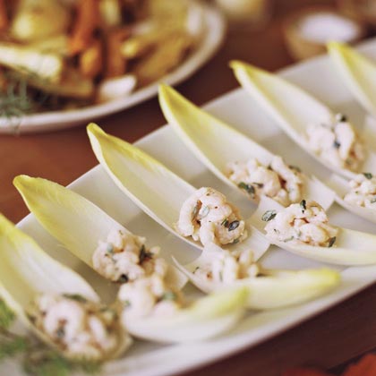 Bay Shrimp on Belgian Endive