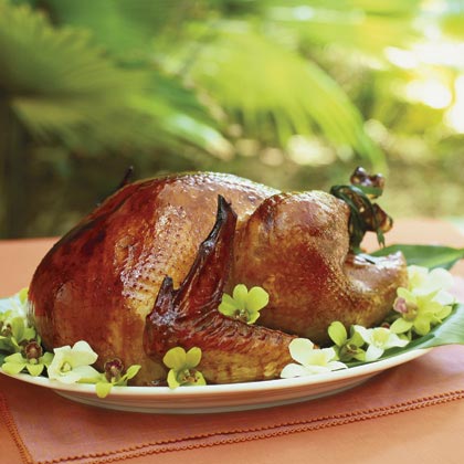 Hawaiian-Portuguese Smoked Turkey
