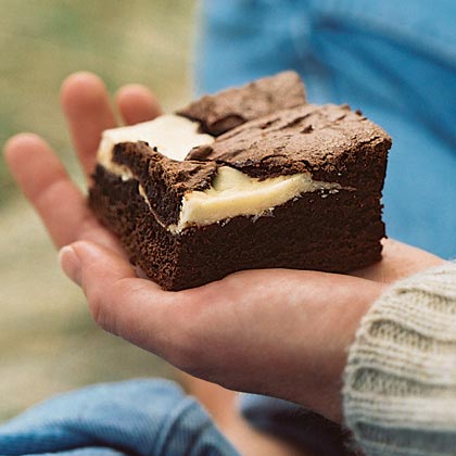 Chocolate-Fromage Blanc Brownies