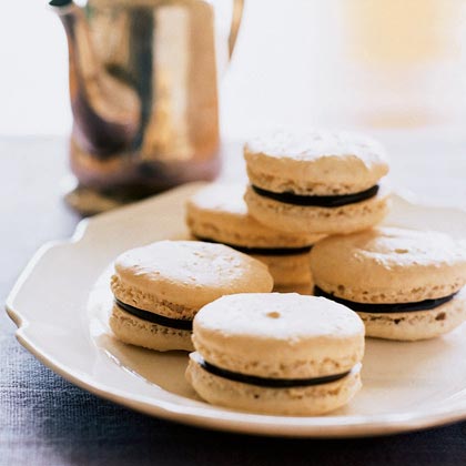Peanut-Chocolate Macaroons