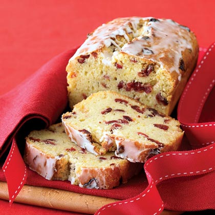 Cranberry-Orange Bread with Grand Marnier Glaze